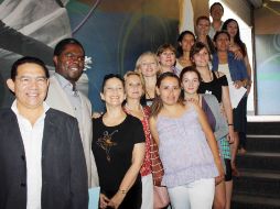 La delegación invitada a la quinta Muestra Ballet Clásico y Contemporáneo de Guadalajara ofrecerá una función hoy. A. HINOJOSA  /