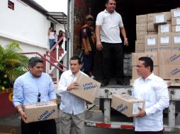 Las boletas y demás material electoral llegan a los 14 estados en los que elegirán gobernadores, alcaldes y Congreso. EL UNIVERSAL  /