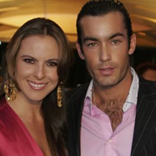 Aarón Díaz y Kate del Castillo tienen una sólida relación