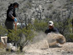 Los trabajos de búsqueda de cadáveres comenzaron el martes. ARCHIVO  /