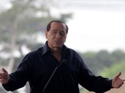 Silvio Berlusconi, primer ministro de Italia. AP  /