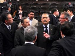 Los legisladores expresaron un sí condicional al llamado del Presidente Calderón. EL UNIVERSAL  /