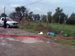 El cadáver está atado de manos y además, amordazado. M. PATIÑO  /