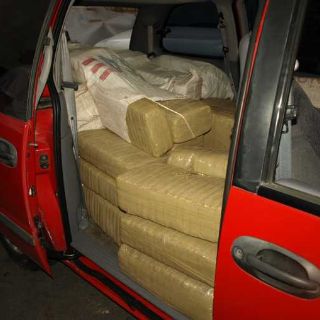 Asegura AFI casi 400 kilos de mariguana