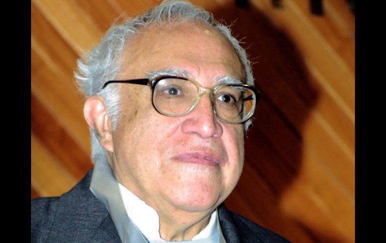 El escritor mexicano falleció a los 72 años de edad. NTX  /