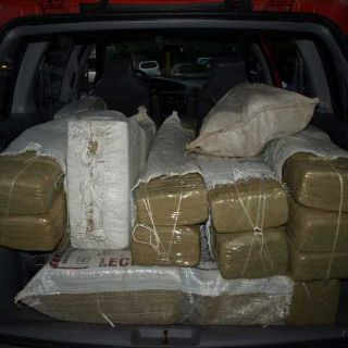 La AFI asegura casi 400 kilos de mariguana en Pihuamo