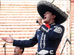 Pedro Fernández es el inivitado especial del Encuentro Internacional del Mariachi y la Charreria. EL UNIVERSAL  /