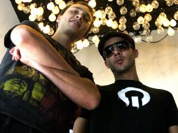 Los Impostors (Álvaro Arce y “Picho” Torres), listos para demostrar el poder de su sonido. E. BARRERA  /