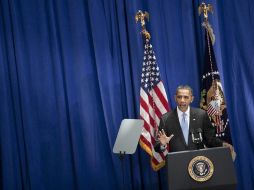 Barack Obama habló de la urgencia de una reforma migratoria estadounidense. AFP  /