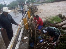 Una de las zonas afectadas por el huracán Alex. REUTERS  /