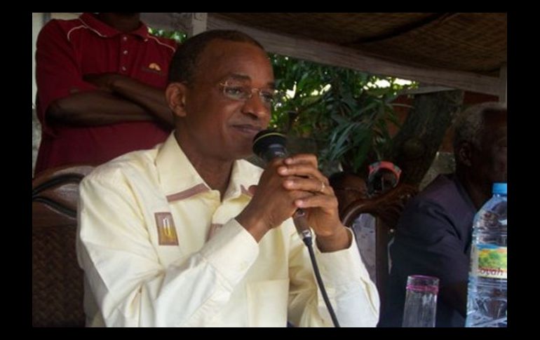 Cellou Dalein Diallo, candidato de la Unión de las Fuerzas Democráticas de Guinea (UFDG). ESPECIAL  /