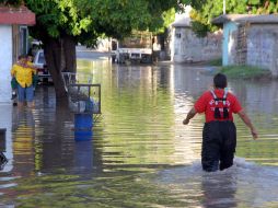Las lluvias fuertes continuarán en Coahuila. NTX  /