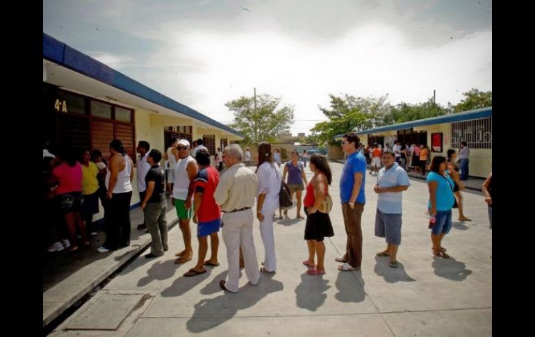 La participación se incrementa en Quintana Roo.  EL UNIVERSAL  /
