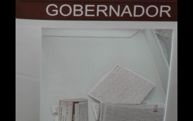 Nueve de las urnas se extrajeron en la ciudad de Durango. EL UNIVERSAL  /