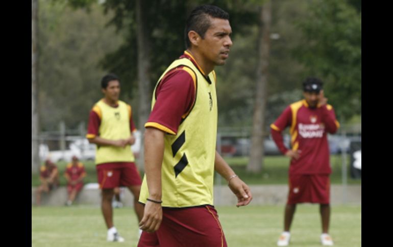 El jugador de Estudiantes Tecos, Ramón Morales. M. FREYRÍA  /