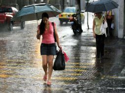 Aún cuando la lluvia fue copiosa, no se reportan problemas. ARCHIVO  /