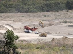 La construcción está pausada porque aún no se cuenta con los permisos correspondientes. ARCHIVO  /