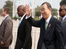 Ban Ki-moon, dijo hoy que las elecciones generales de Haití deben ser creíbles y transparentes. ARCHIVO  /