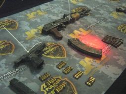 El día de su aprehensión les fueron incautadas armas de grueso calibre. ESPECIAL  /
