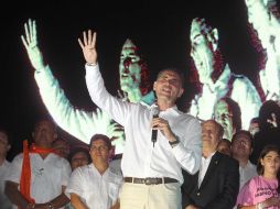 Gabino Cué es el virtual ganador de la gubernatura de Oaxaca. EL UNIVERSAL  /