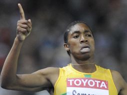 La atleta sudafricana, Caster Semenya. AFP  /