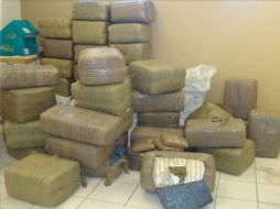 Siete toneladas del estupefaciente fueron confiscadas en Reynosa. INFORMADOR ARCHIVO  /