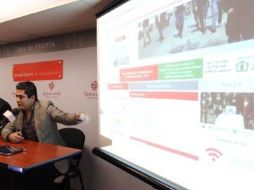 El nuevo diseño del portal del Ayuntamiento de Guadalajara cuenta con cinco íconos primordiales para facilitar el acceso.ESPECIAL  /