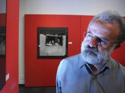 Pablo Rulfo, hijo del escritor mexicano Juan Rulfo, durante la exposición ''México: Juan Rulfo fotógrafo''. EFE  /