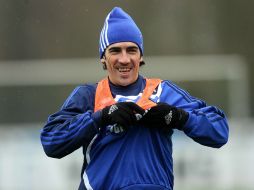 El delantero uruguayo, Vicente Sánchez. MEXSPORT  /