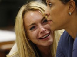La jueza dejó en claro que está perdiendo la paciencia con Lohan. EFE  /