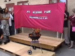 El partido espera ganar su primer puesto en el Parlamento. ESPECIAL  /