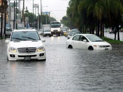 Las lluvias que se han presentado en lo que va del temporal han sido causa de problemas viales. E. PACHECO  /