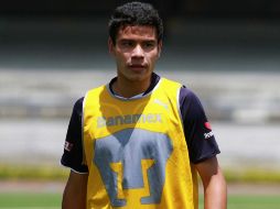 El jugador de los Pumas de la UNAM, Pablo Barrera. MEXSPORT  /