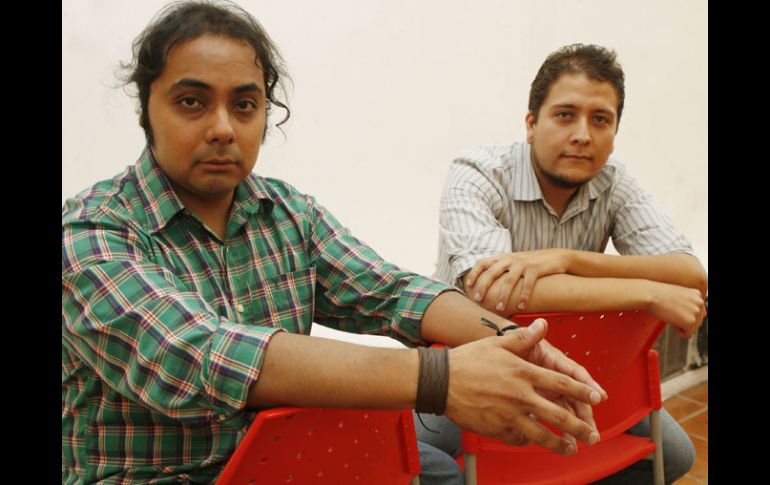 Aarón de la Rosa y Gabriel Domínguez. M. FREYRÍA  /