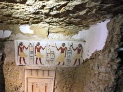 En ella descansaban los restos de dos altos funcionarios de la V dinastía faraónica. EFE  /