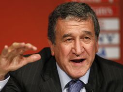 Carlos Alberto Parreira, durante la rueda de prensa. GETTY IMAGES SPORTS  /
