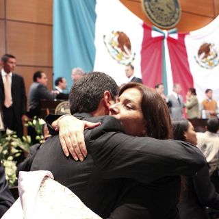 Priistas homenajean a Torre Cantú en San Lázaro