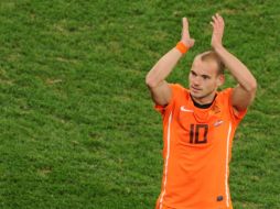 El jugador de la Selección de Holanda, Wesley Sneijder. AFP  /