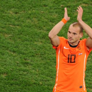 Sneijder, tras el cuádruple de Pelé