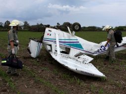 La aeronave pertenece a una escuela de aviación. ESPECIAL  /