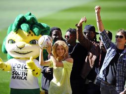 La cantante está muy agradecida por las atenciones otorgadas por el país anfitrión. AFP  /