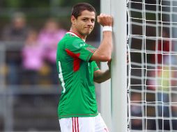 Javier 'Chicharito' Hernández durante el Mundial de Sudáfrica 2010. JAMMEDIA  /