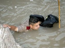 Las constantes lluvias en la ZMG podrían afectar la búsqueda de las víctimas. ARCHIVO  /