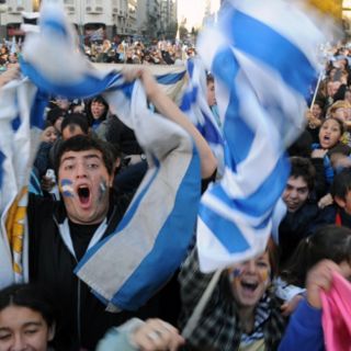 Pese a derrota, Uruguay celebra