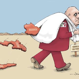 Gana PRI nueve gubernaturas; pero pierde en número de gobernados