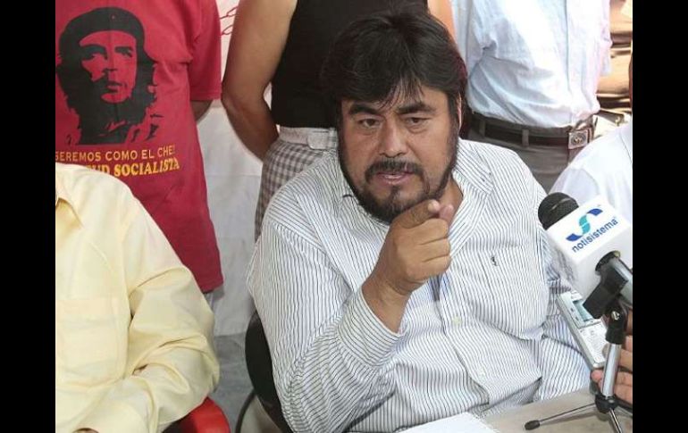 Sosa fue uno de los dirigentes de la Asamblea Popular de los Pueblos de Oaxaca. ARCHIVO  /
