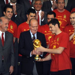 El rey agradece a la Selección por realizar el sueño