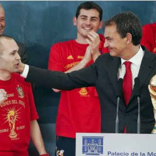 Iniesta: ‘Esta copita es de todos’