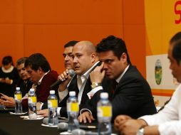 Los alcaldes de la ZMG en el marco de la tercera reunión Consejo de Seguridad Metropolitana. E. BARRERA  /