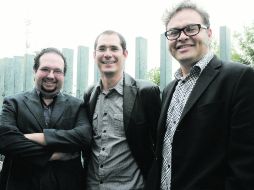 El sueño de Mario Zuloaga, Álvaro Abitia y Joselo toma forma con la próxima apertura de la Universidad Libre de Música. M. FREYRÍA  /